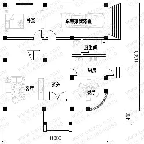 占地120平農(nóng)村別墅怎么建？這12套別墅戶型，建過的都說好！