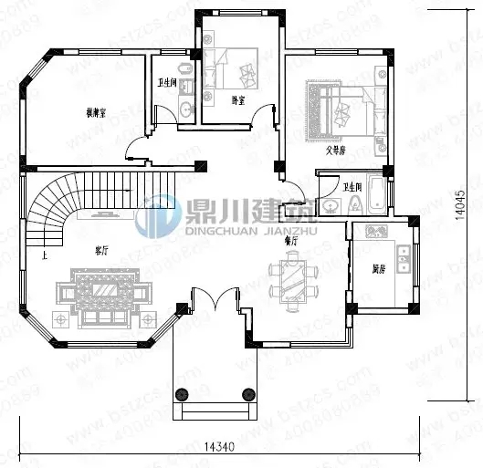 開(kāi)間14米的大氣別墅，農(nóng)村自建房就選10款圖紙
