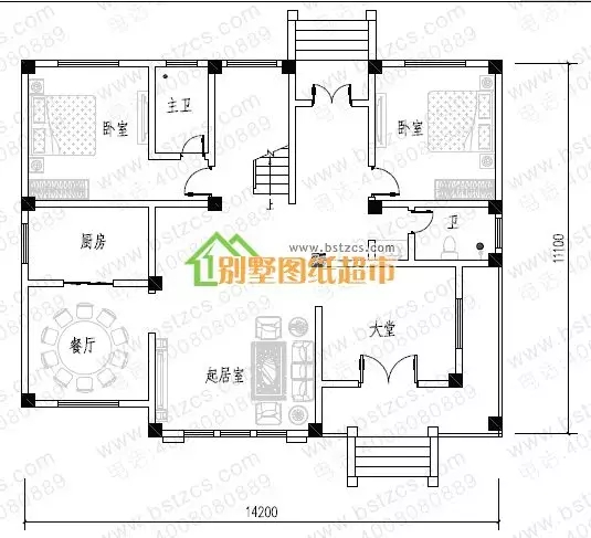 開(kāi)間14米的大氣別墅，農(nóng)村自建房就選10款圖紙