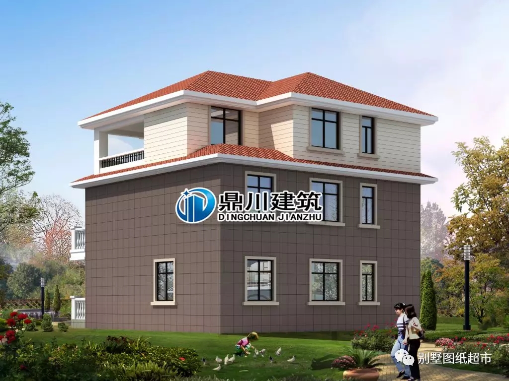 10款簡潔大方經濟型三層自建別墅，第1款造價20萬，第6款最漂亮！